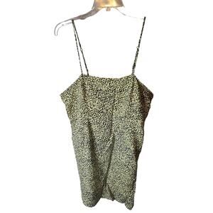 Volcom Animal Print Lightweight Cami Dress, XXL
